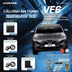 Độ loa ô tô Vinfast VF6