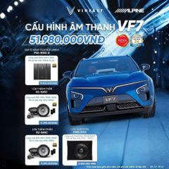 Độ loa ô tô Vinfast VF7