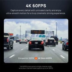 Camera Hành Trình 70mai Omni X800 4K Xoay 360°