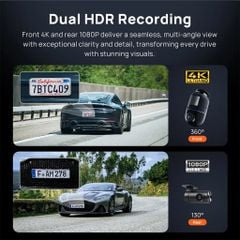 Camera Hành Trình 70mai Omni X800 4K Xoay 360°