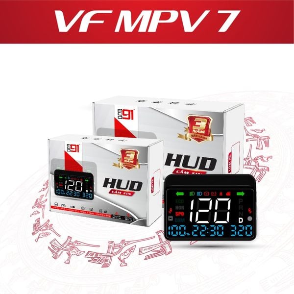 HUD hiển thị kính lái ô tô Vinfast VF MPV7
