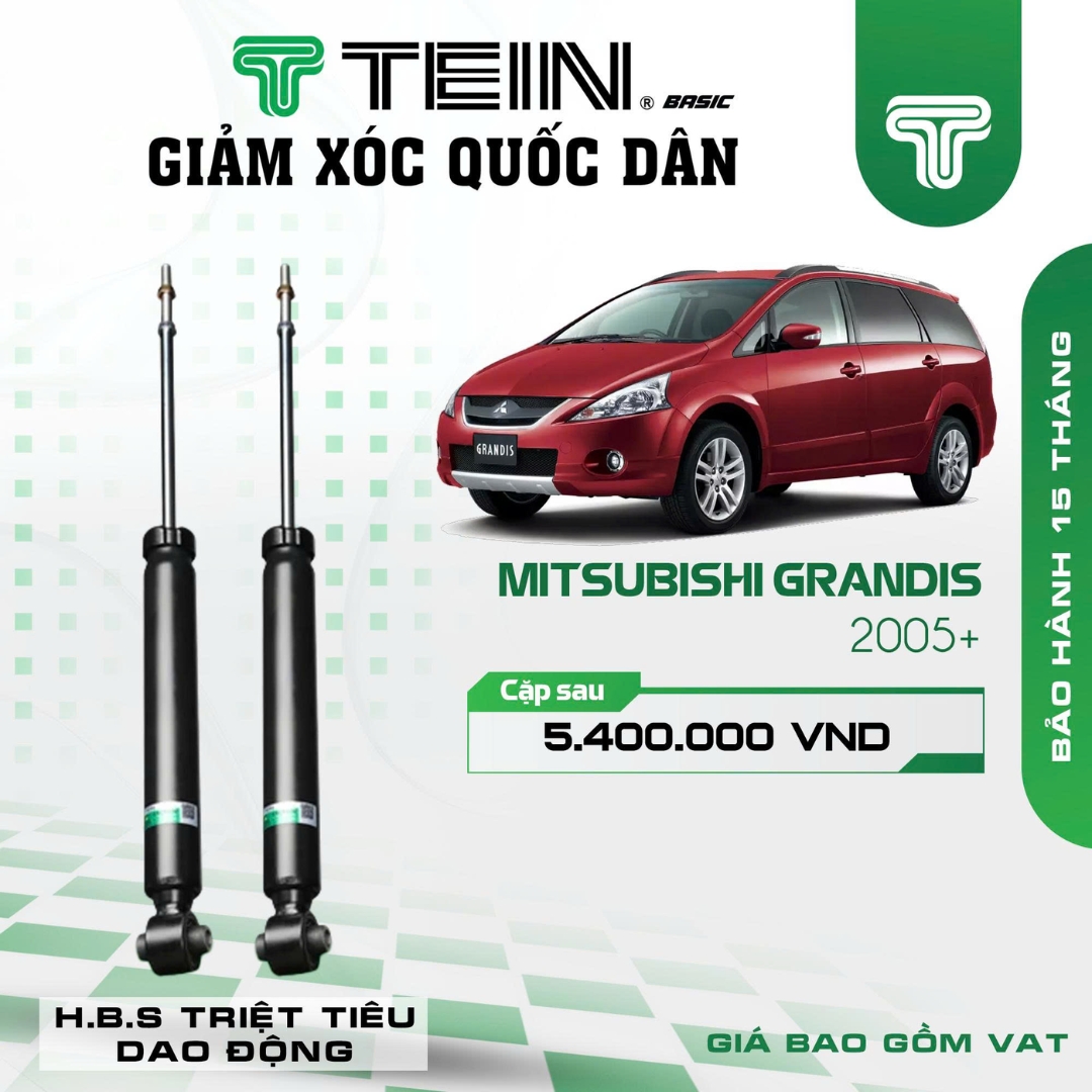 Giảm xóc ô tô Tein Basic MITSUBISHI GRANDIS (2005+)