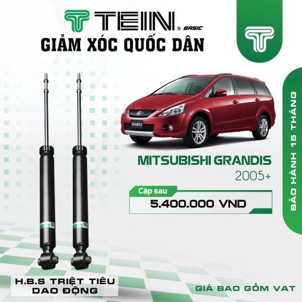Giảm xóc ô tô Tein Basic MITSUBISHI GRANDIS (2005+)