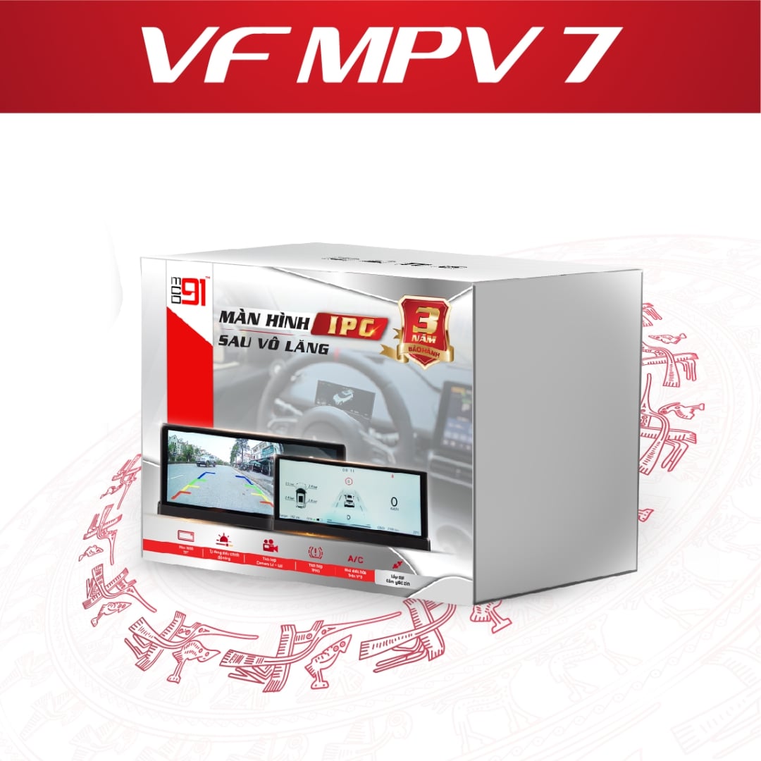 Màn hình ô tô IPC Vinfast MPV7
