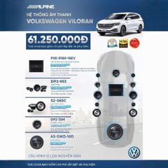 Độ loa ô tô Volkswagen Viloran