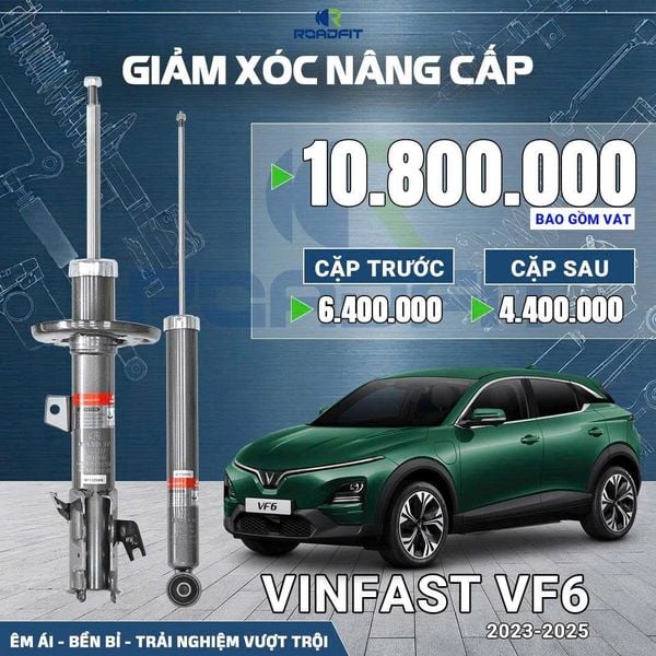 Giảm xóc ô tô Roadfit Vinfast Vf6 2023-2025