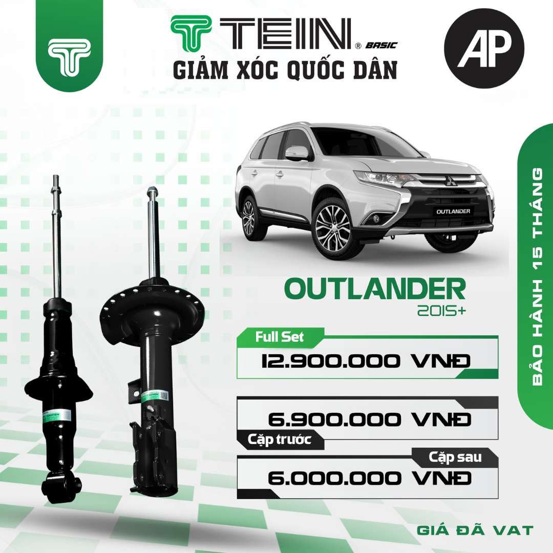 Giảm xóc ô tô Tein Basic MITSUBISHI OUTLANDER (2015+)