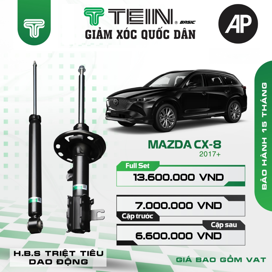 Giảm xóc ô tô Tein Basic MAZDA CX-8 (2018+)