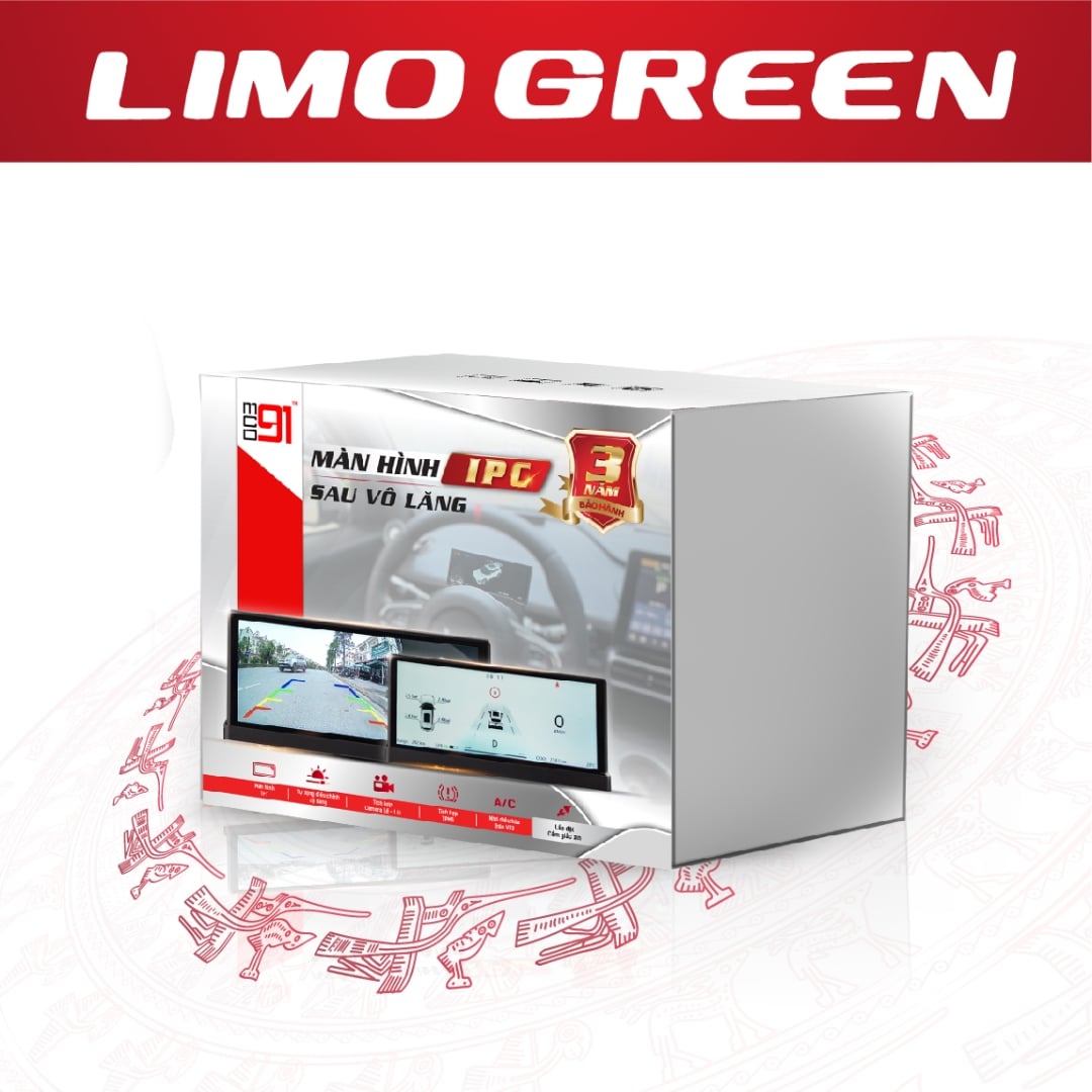 Màn hình ô tô IPC Vinfast Limogreen