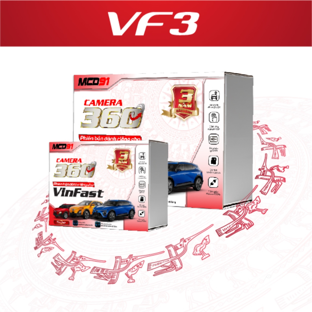 Camera ô tô 360 Vinfast Vf3