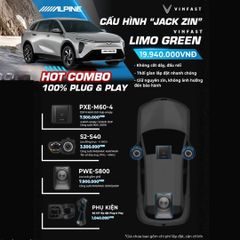 Độ loa ô tô  VinFast Limo Green