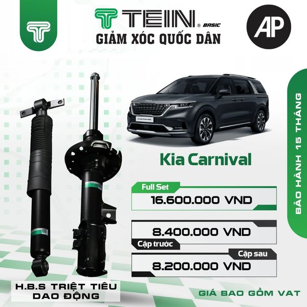 Giảm xóc ô tô Tein Basic KIA CARNIVAL (2022+)