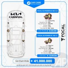 Độ loa ô tô KIA Carnival 2025 (6 loa - 12 loa)