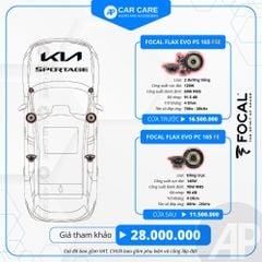 Độ loa ô tô KIA Sportage 2025 (6 loa - 8 loa)