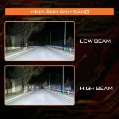 Bóng LED Aozoom A65 Pro 65W – Có Canbus