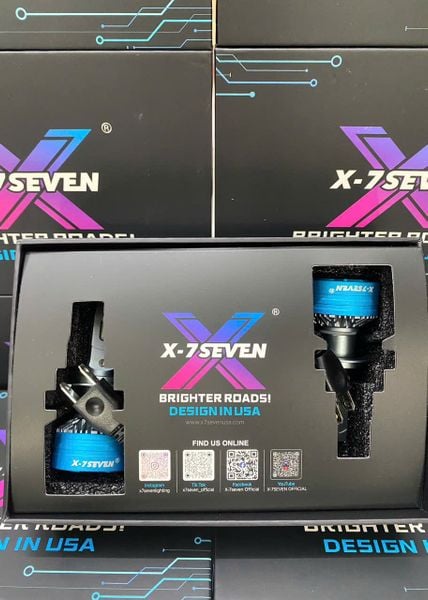 Bóng Led X7 Seven 1 màu chân H7