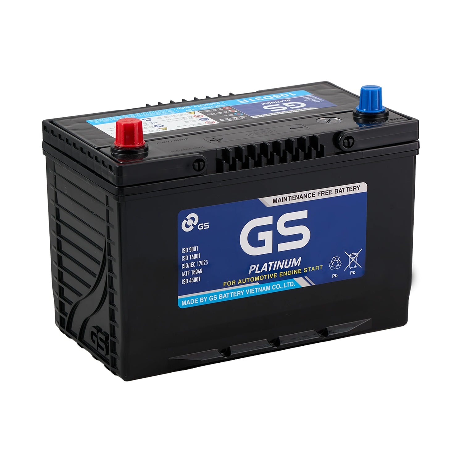 Ắc Quy Ô Tô GS 105D31R 90Ah