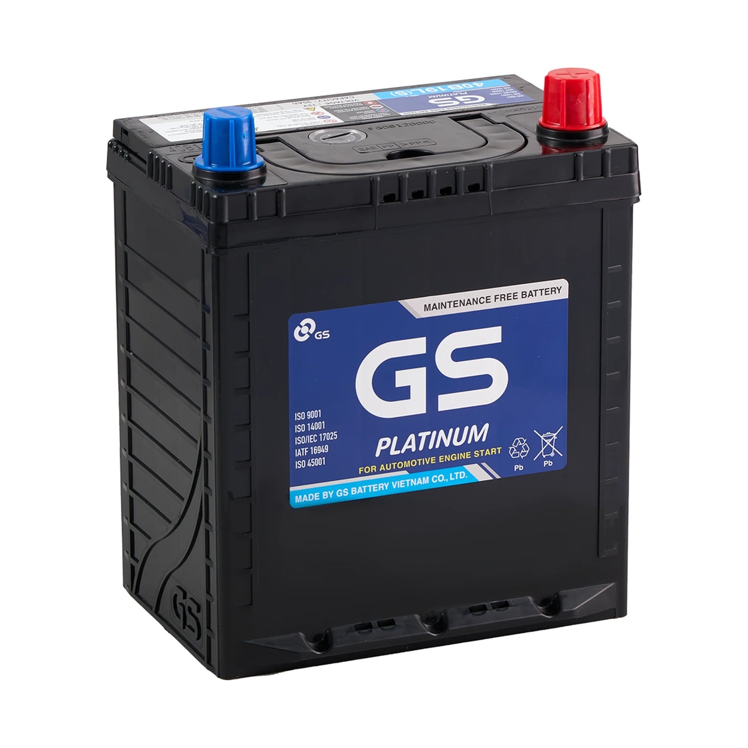 Ắc Quy Ô Tô GS 40B19L(S) 35Ah