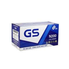 Ắc Quy Ô Tô GS N200 200Ah (Bình Nước)