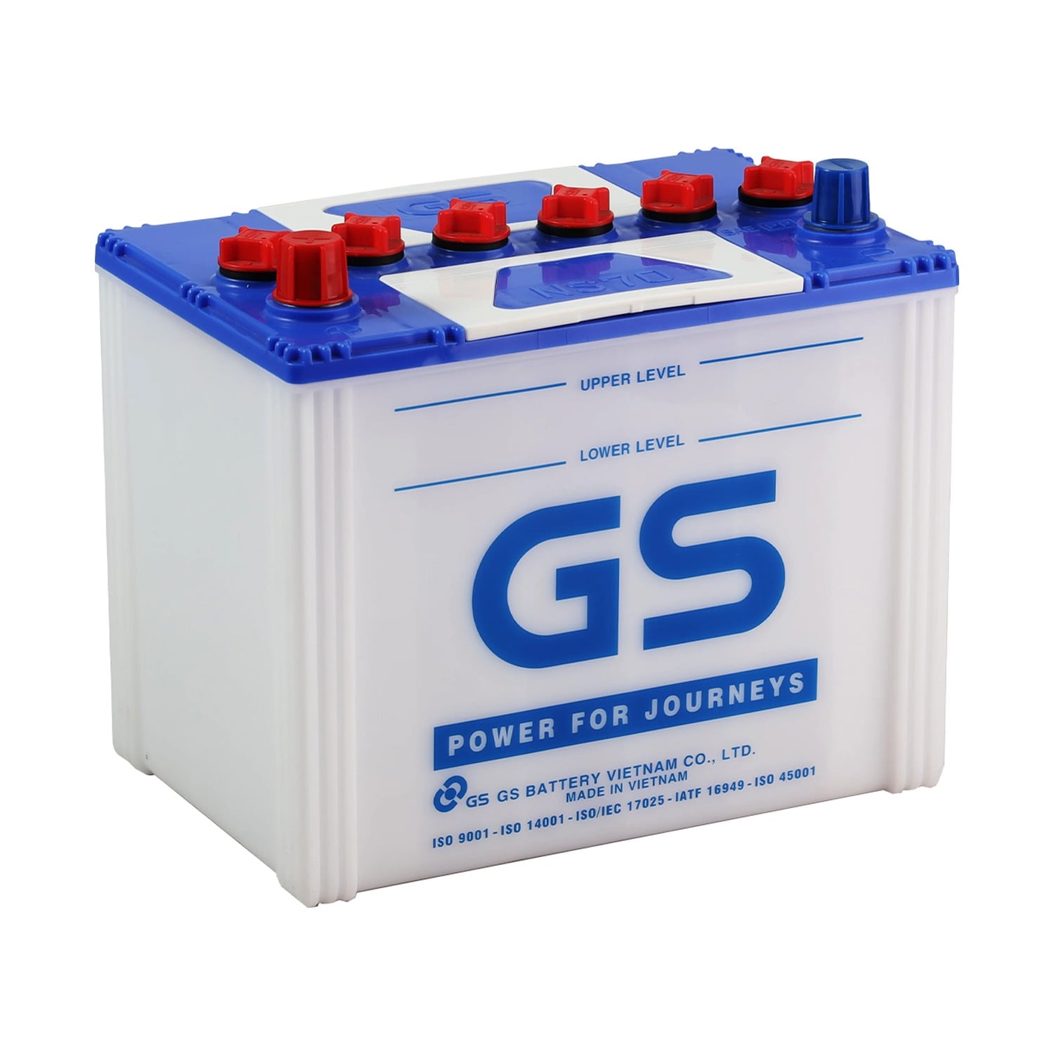 Ắc quy GS NS70 12V 65Ah chính hãng