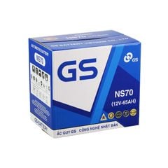 Ắc Quy Ô Tô GS NS70 65Ah (Bình Nước)