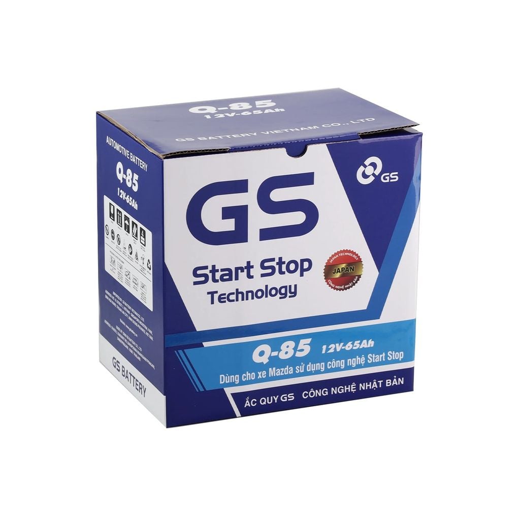 Ắc Quy Ô Tô GS Q85 65Ah