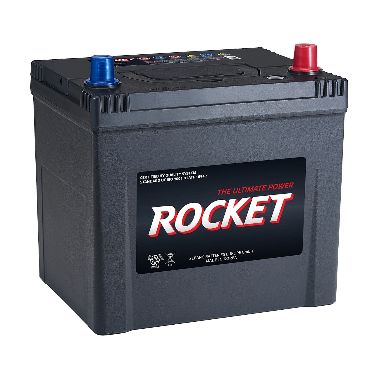 Ắc quy Rocket SMF 75D23L 12V 65Ah 580A