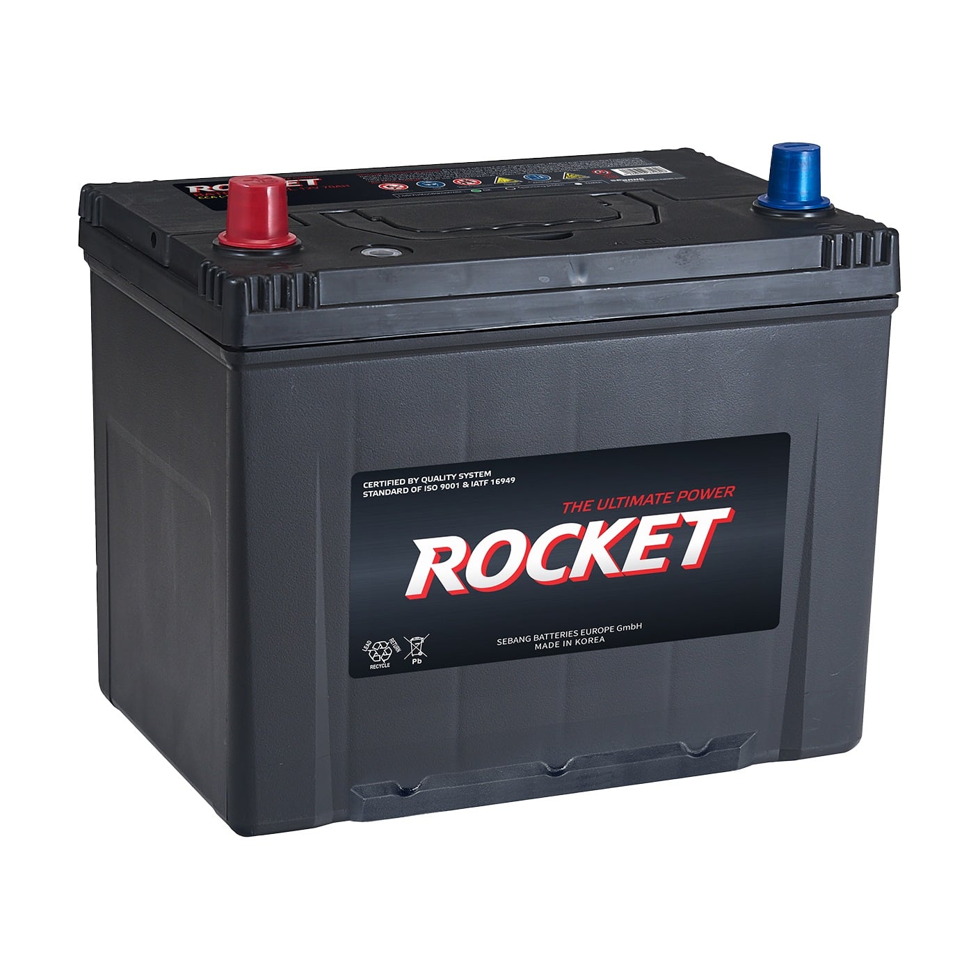 Ắc quy Rocket SMF NX110-5 (80D26R) 12V 70Ah 600A