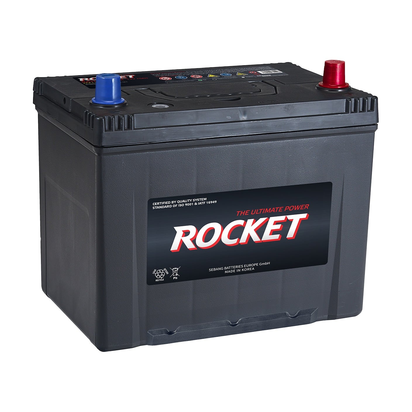 Ắc quy Rocket SMF NX110-5L (80D26L) 12V 70Ah 600A