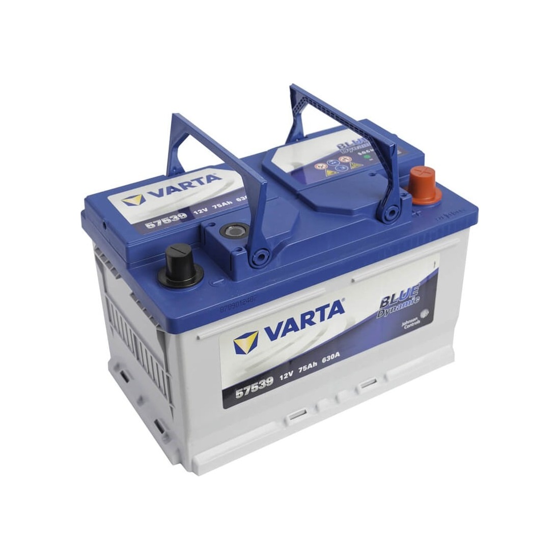 Ắc quy Varta Blue Dynamic DIN 57539 12V 75Ah 630A