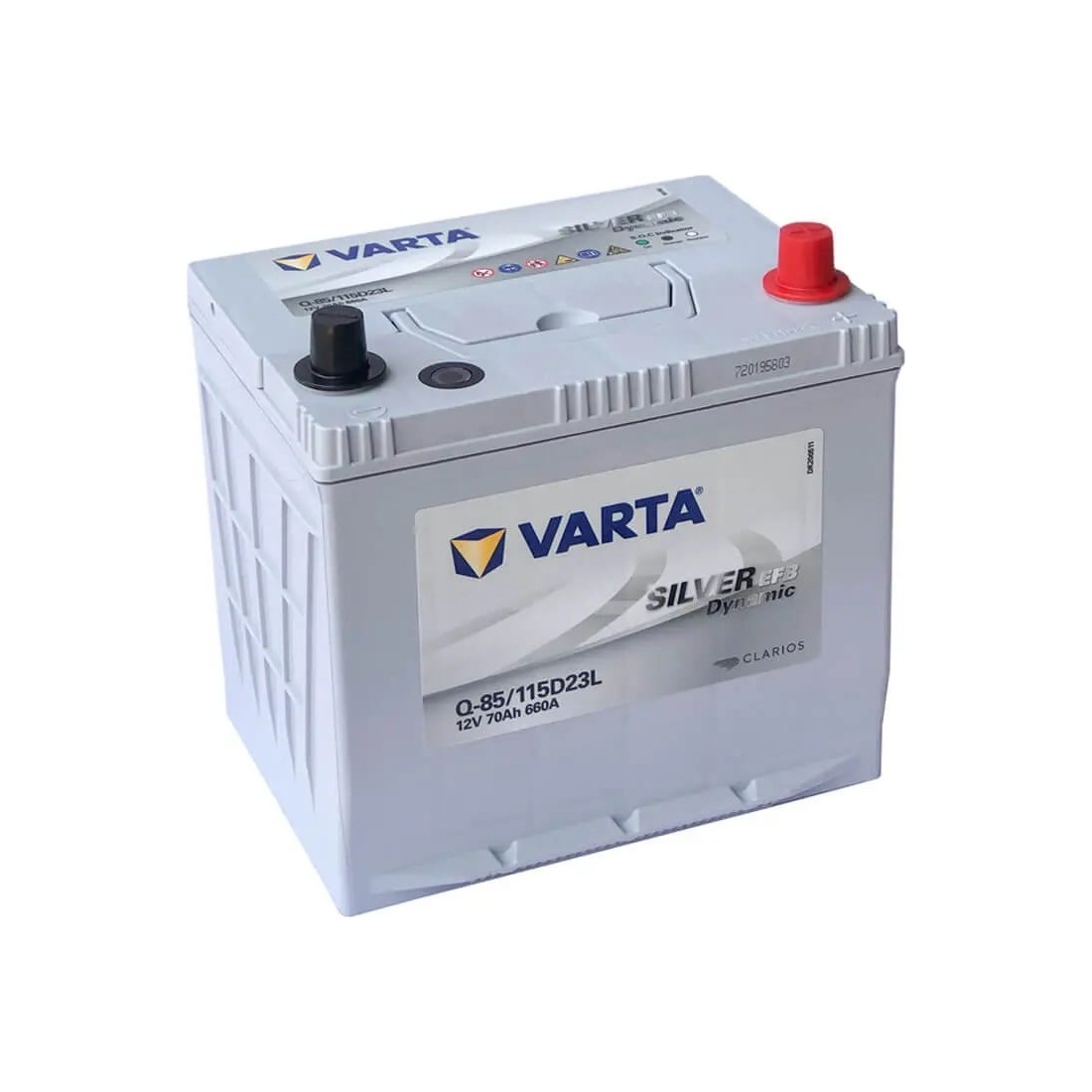Ắc quy Varta Silver Dynamic EFB Q-85/115D23L 12V 70Ah 660A