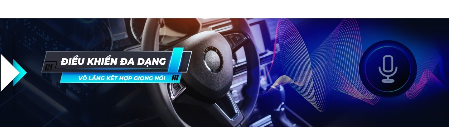 Điều khiển BM9 bằng vô lăng và giọng nói