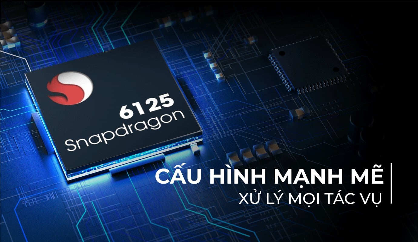 Chip Snapdragon 6125 của Vietmap BS10