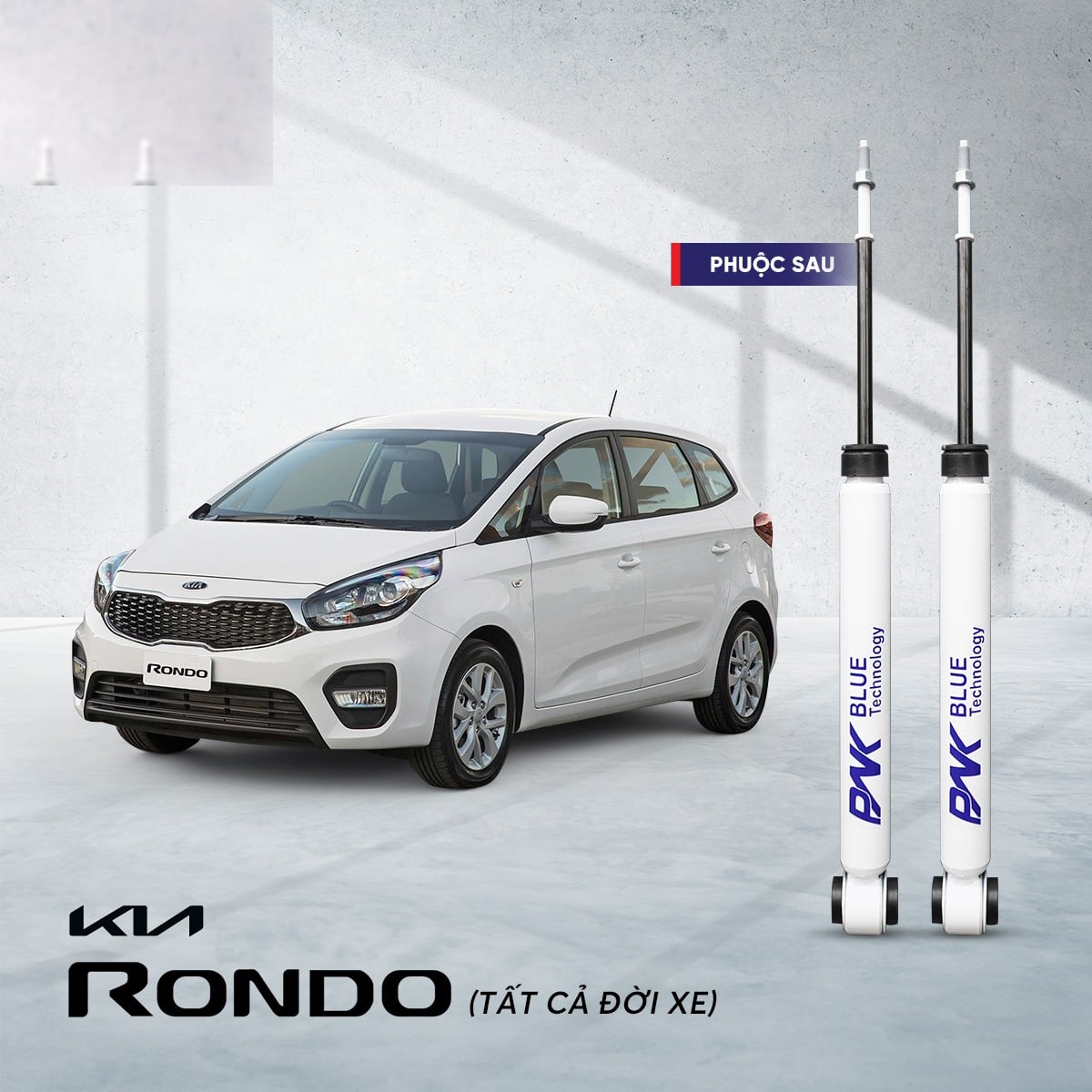Giảm xóc PNK Phuộc Trước chính hãng Thái Lan cho Kia Rondo