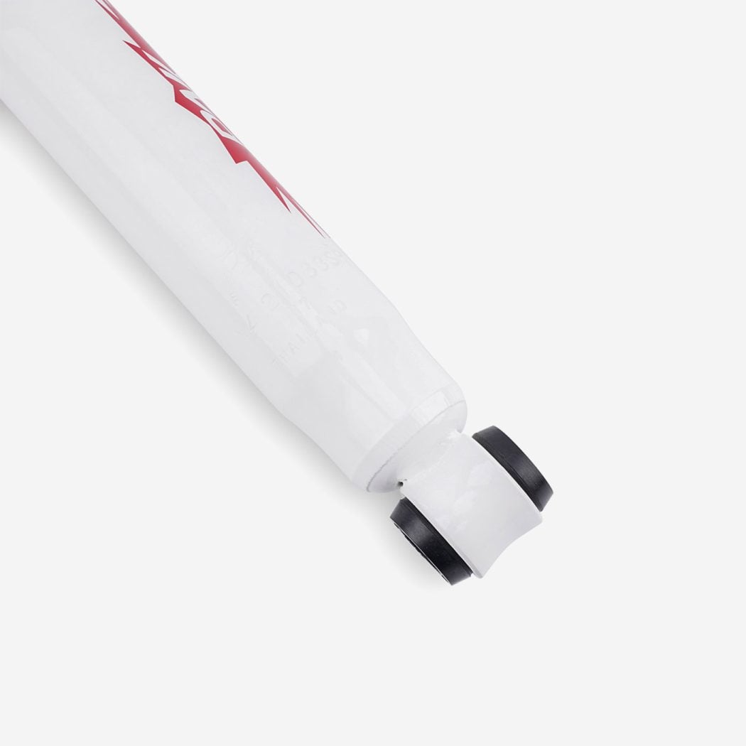 Tai dưới phuộc sau PNK Super Sport bọc bạc cao su, thân sơn trắng 2K, dùng cho Trailblazer