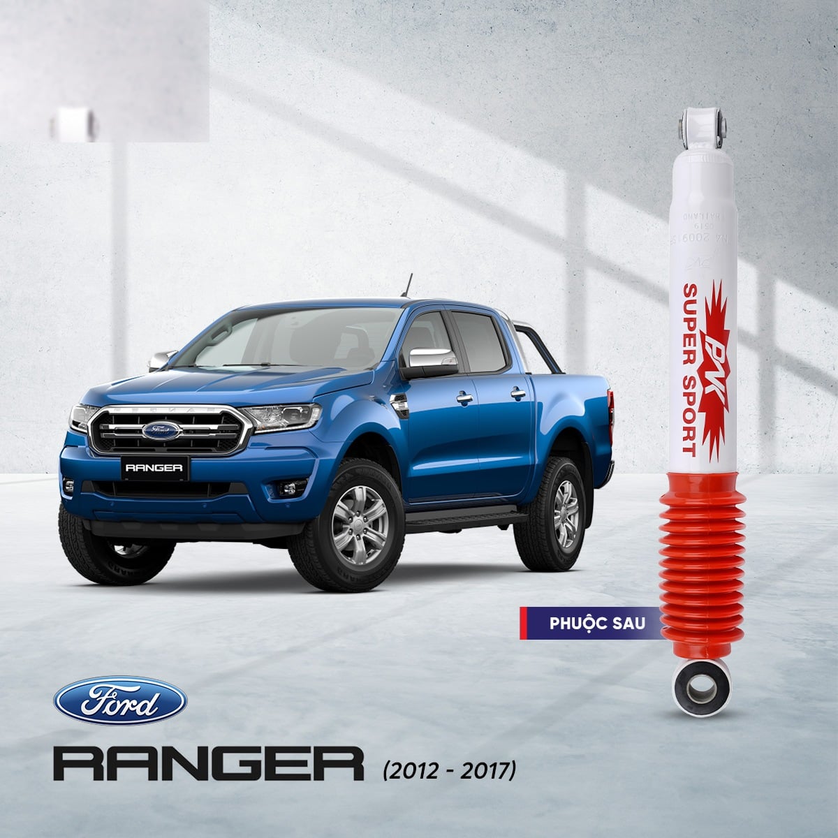 Giảm Xóc Ô Tô Ford Ranger 2012-2017 PNK