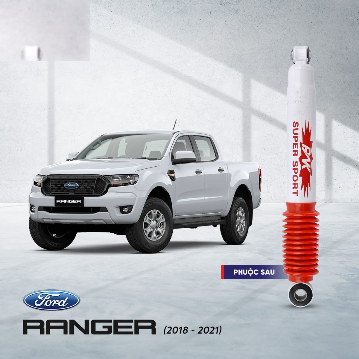 Giảm Xóc Ô Tô Ford Ranger 2018-2021 PNK