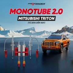 Giảm Xóc Ô Tô Mitsubishi Triton 2015+ Profender Monotube 2.0 8 Nấc