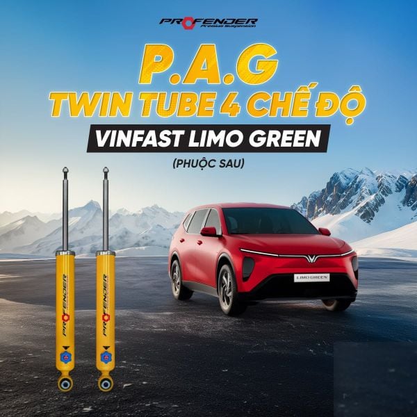 Giảm Xóc Ô Tô Profender VinFast Limo Green PAG 4 Chế Độ