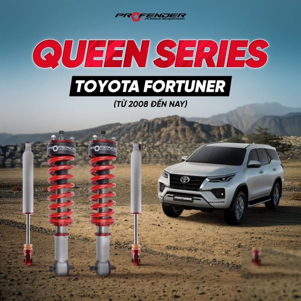 Giảm Xóc Ô Tô Profender Toyota Fortuner Queen Series