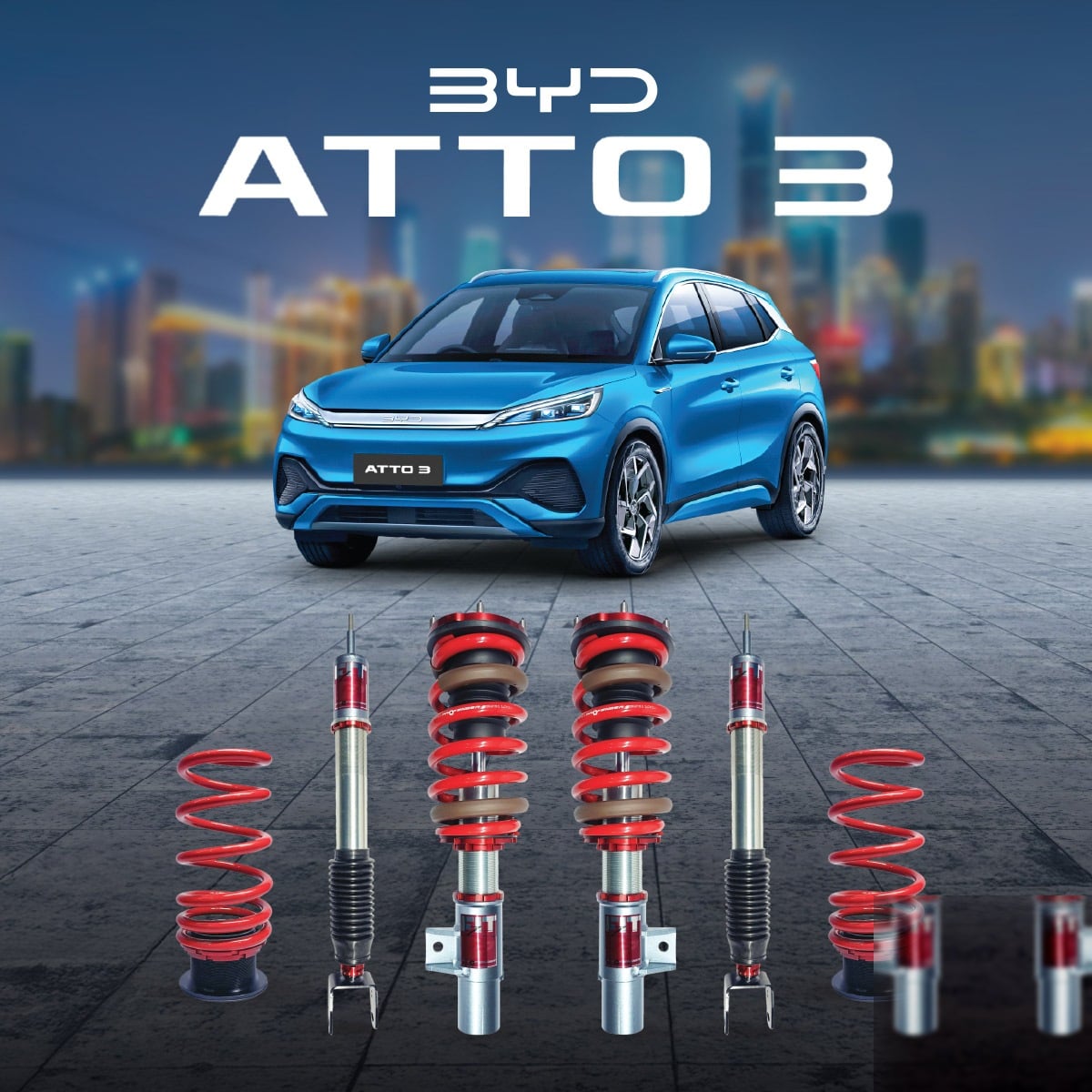 Giảm Xóc Ô Tô Profender BYD Atto 3 FitZ