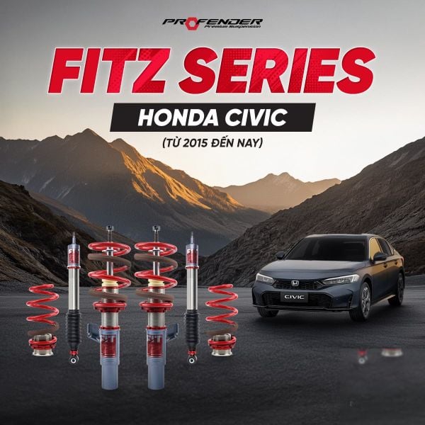 Giảm Xóc Ô Tô Profender Honda Civic FitZ
