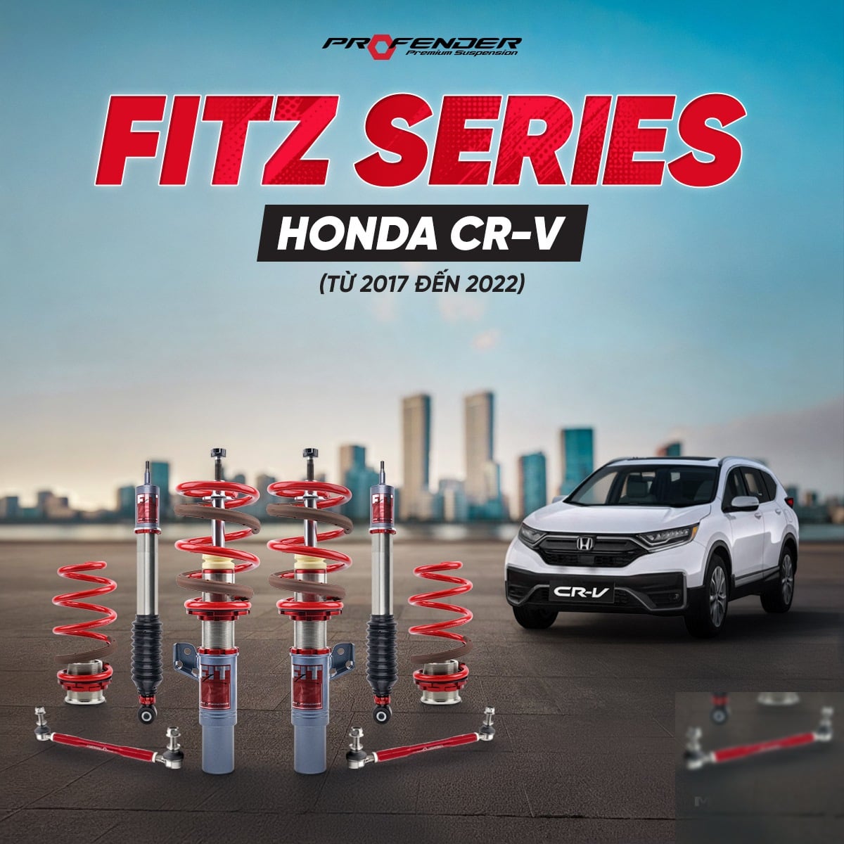 Giảm xóc Profender FitZ chính hãng Thái Lan cho Honda CR-V