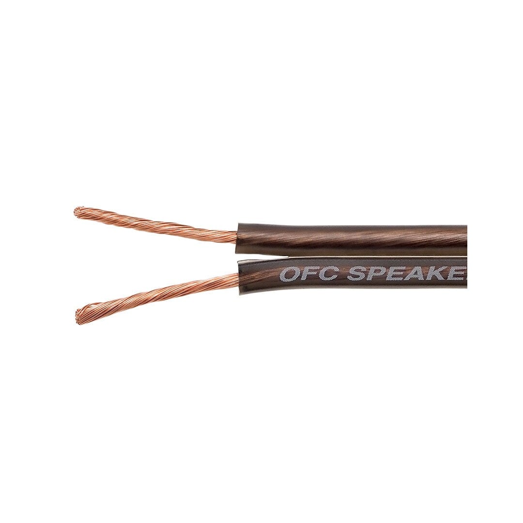 Dây loa Audio-Technica AT-CA16 vỏ nâu chữ OFC Speaker