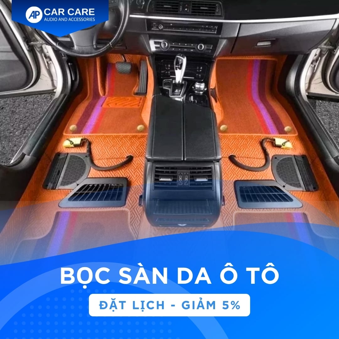 Dịch vụ bọc sàn da ô tô