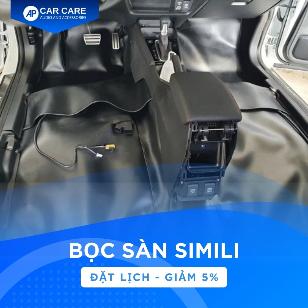 Dịch vụ bọc sàn Simili ô tô