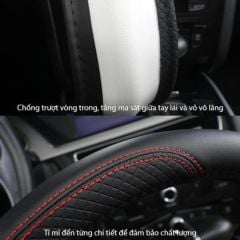 Bọc vô lăng da Ultra Racing
