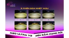 Đèn Trợ Sáng Ô Tô Titan M20 Ultra V2 Dạng Rời Pha 70W