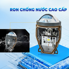 Bi gầm ô tô X-Light F10 Turbo 3.0 inch 2024