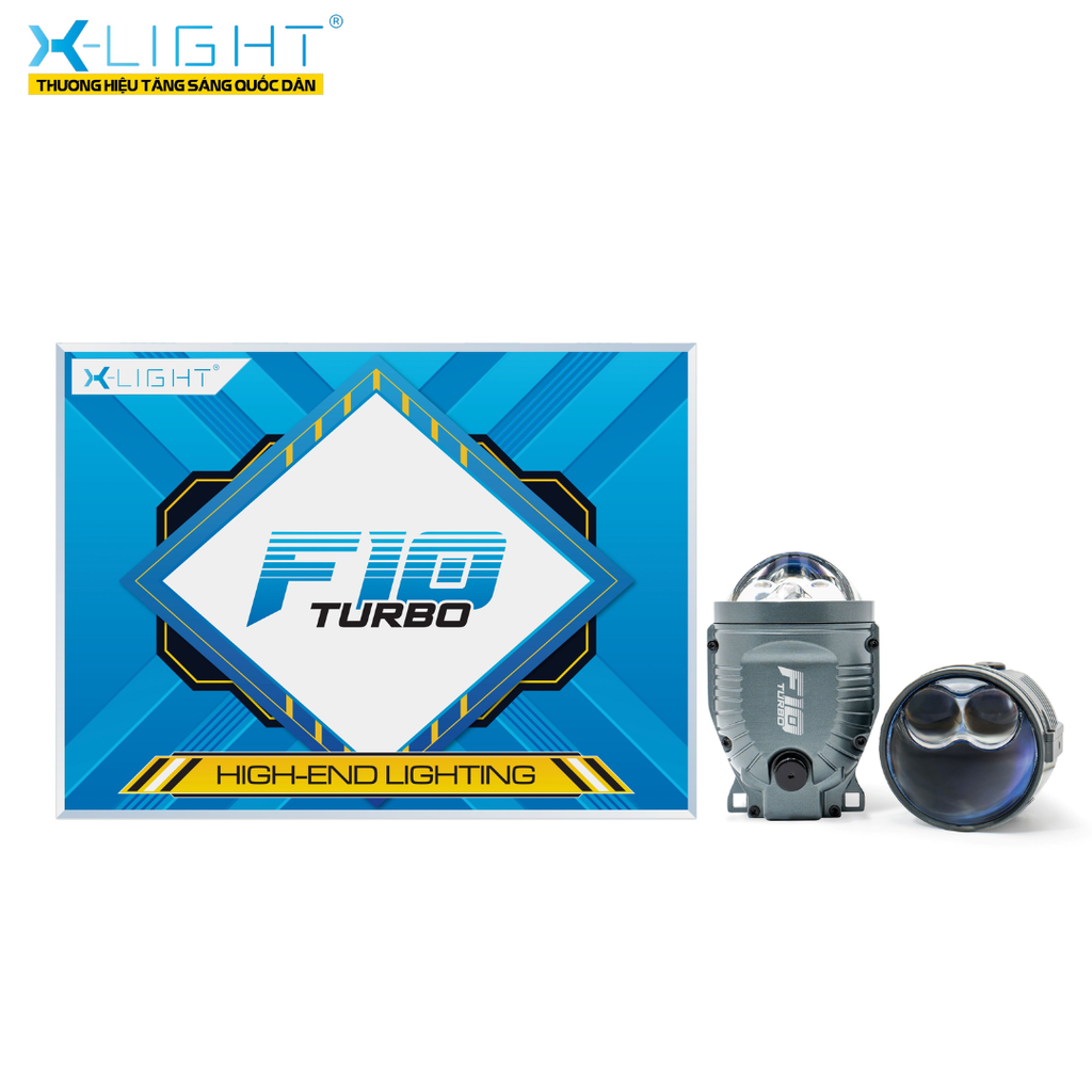 Bi gầm ô tô X-Light F10 Turbo 3.0 inch 2024